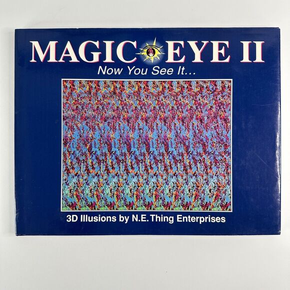 No Brand Other - 2/$8 Magic Eye II book by N.E. Thing Enterprises (Hardcover)